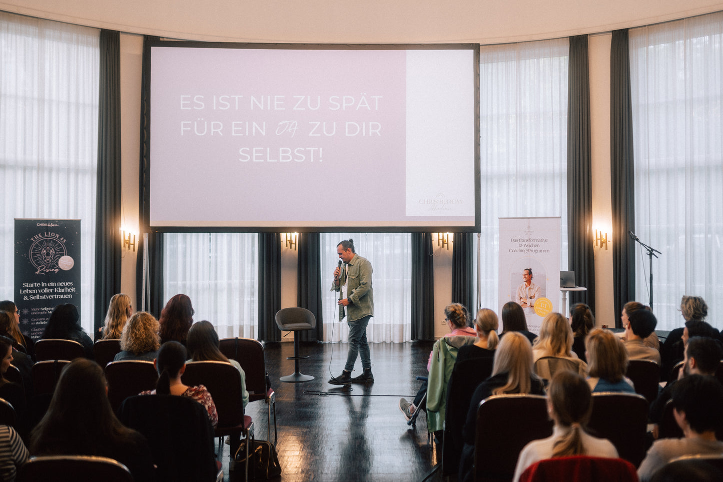 Live-Vortrag am 15.11.25 in Zürich: "Es ist nie zu spät für ein JA zu dir selbst"