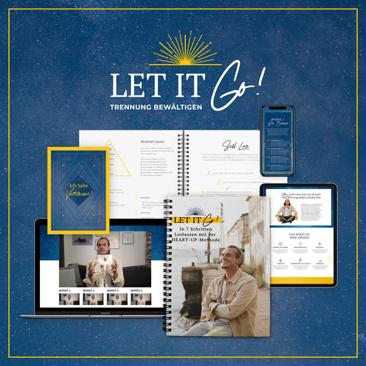 Online-Kurs mit Print-Workbook: "Let it go! – Trennung verarbeiten in 7 Schritten"