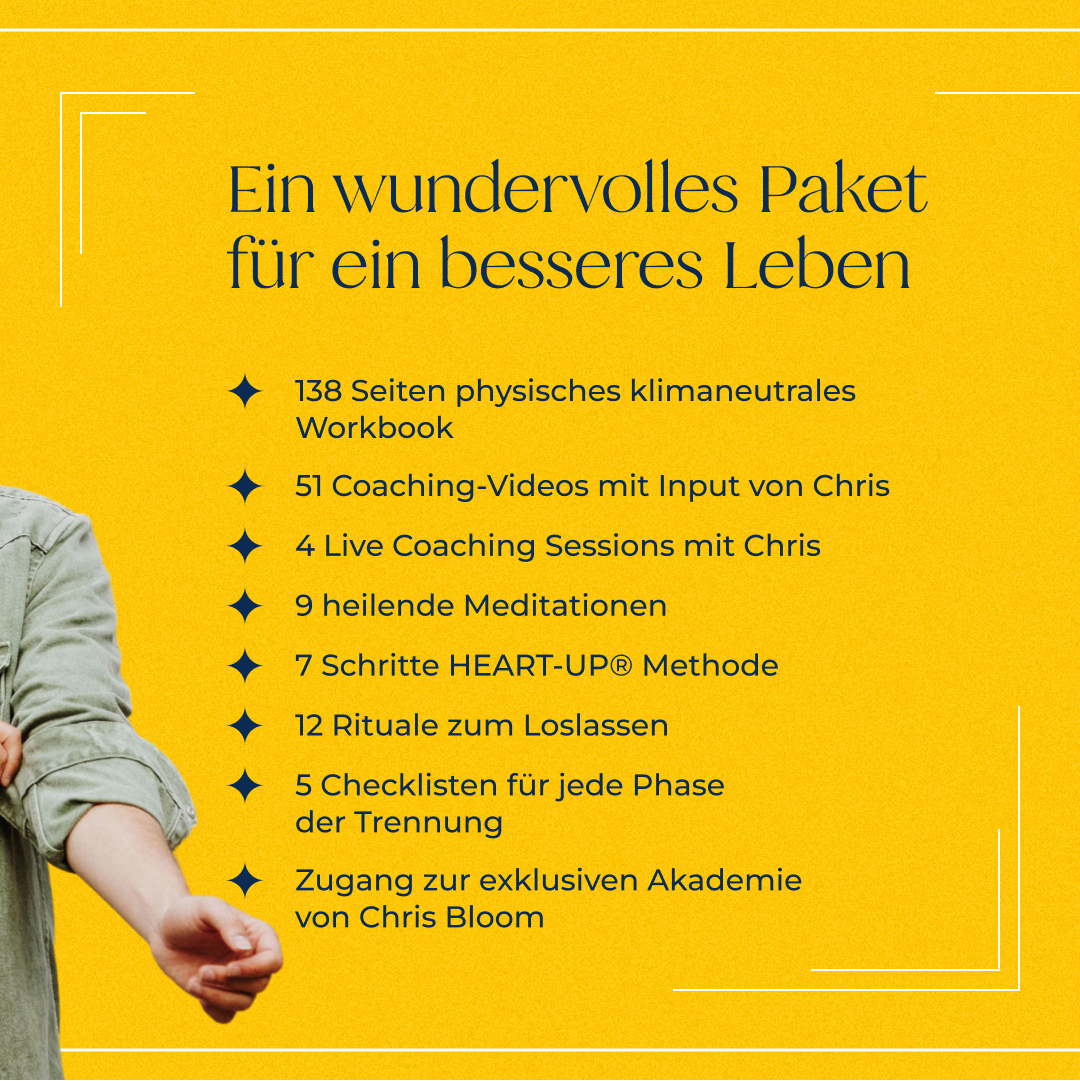 Online-Kurs mit Print-Workbook: "Let it go! – Trennung verarbeiten in 7 Schritten"